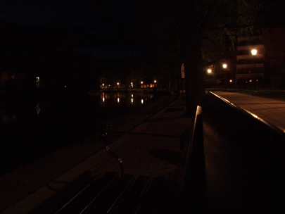 a restless walk in the night