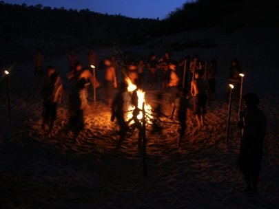 Guarani ritual of grace