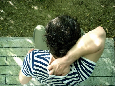 sneaking up from behind