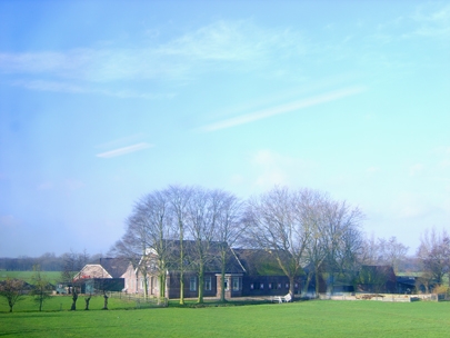 High into the dutch sky