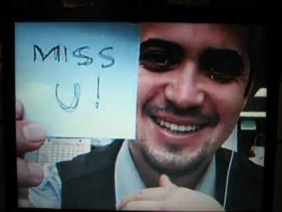 I miss you too, Igorek!!! And Now I Love Technology!!!
