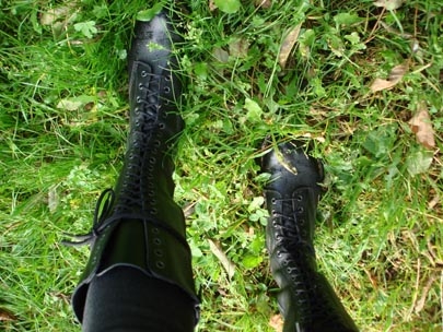 that's a pair of real shoes, my father said.