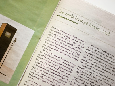 in the making of a presentation