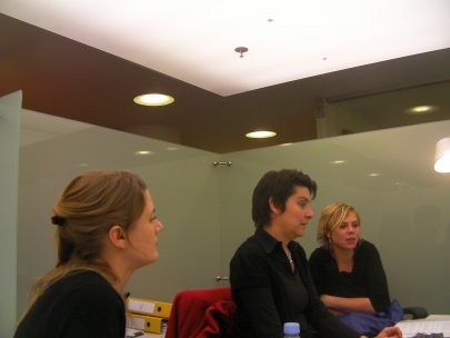 last steps of the editing team