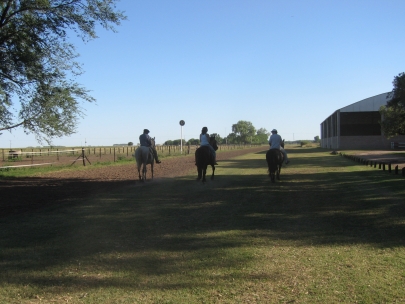 cabalgata en el gran buenos aires