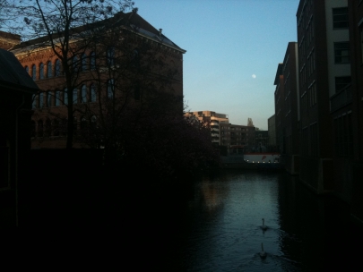 just them and the moon