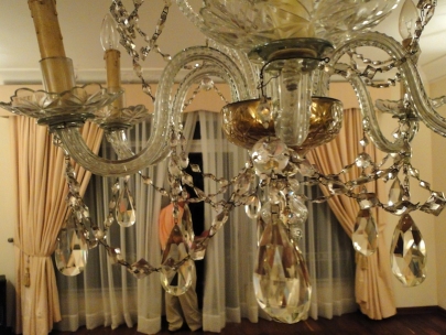 Taking care of the final details for the party