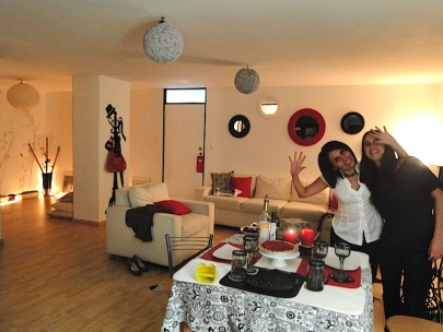 Lots of laughters with Dulce and Silvina! A night to remember!
