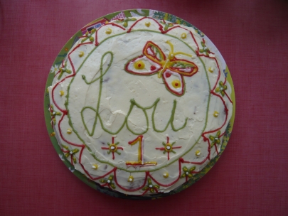 made him a carrot cake