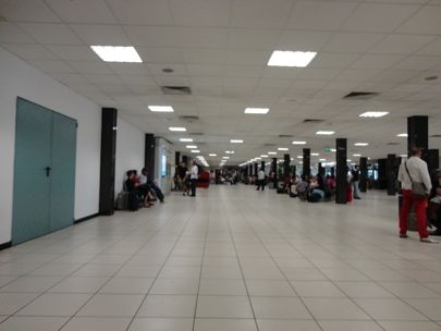 Emptiness on the airport