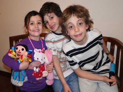 Uma, Luca and Juani welcomed me in Buenos Aires!