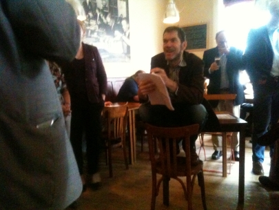 Goodbye drinks for Fons