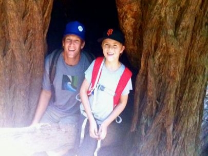 My boys are treating me with a nature retreat