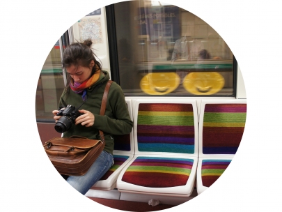 rainbowscarfseats in paris