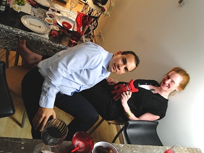 Thank you Carlos, Marie and little Aurelio for coming home!