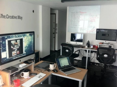 The office.....New Job #1. Yeah! Baby