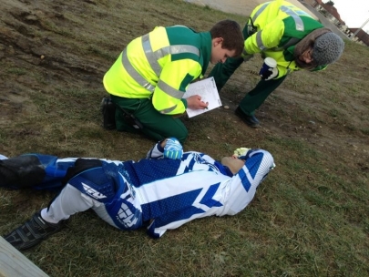 When Mario broke his collar bone