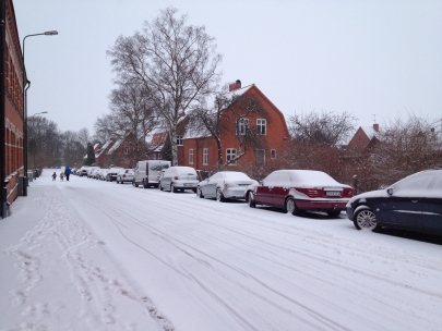 Spring snow