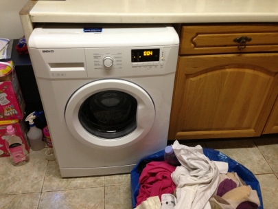 New washing machine and already queue to wash
