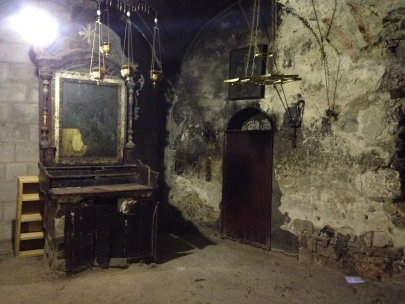 Abandoned place at the Holy Sepulchre