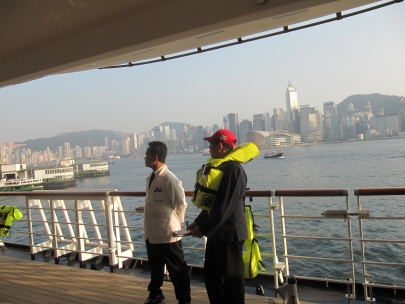 safety exercise on the Volendam 