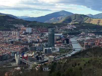 new years view in Bilbao