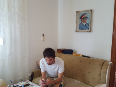 milos's grandma's (cross stitch tito!)