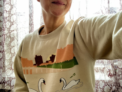 how swanderful to be (here)