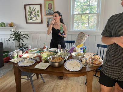 barbecue at boyfriend manor