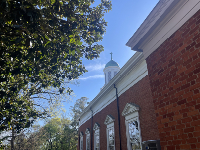 spoke about grief to a student church group called 