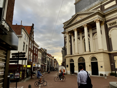 Cycling home
