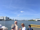 on the ferry